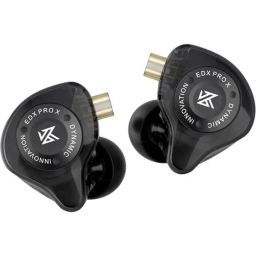 Уцененный товар KZ EDX Pro X (черный, без микрофона) (уценка)