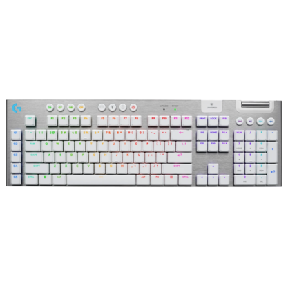 Игровая клавиатура Logitech G915 X Lightspeed Tactile (белый)