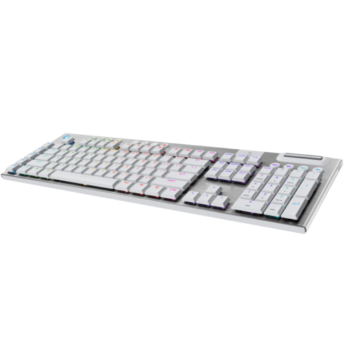 Игровая клавиатура Logitech G915 X Lightspeed Tactile (белый)