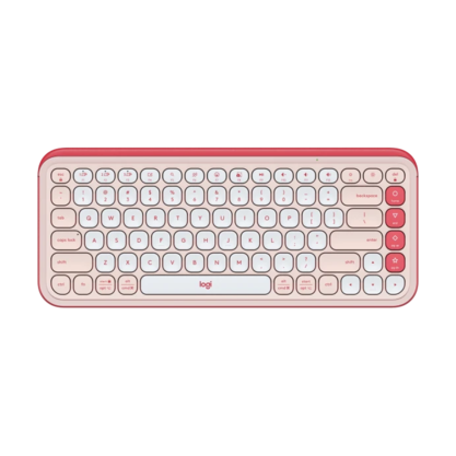 Клавиатура офисная Logitech POP Icon Keys (розовый)