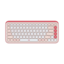 Клавиатура офисная Logitech POP Icon Keys (розовый)