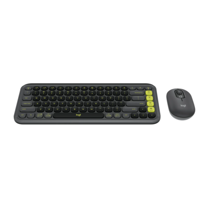 Набор периферии Клавиатура + мышь Logitech POP Icon Combo (черный)
