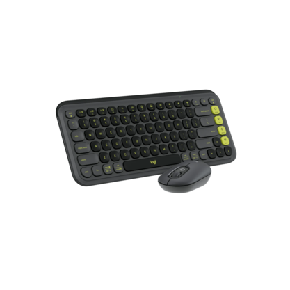 Набор периферии Клавиатура + мышь Logitech POP Icon Combo (черный)