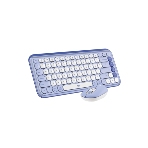 Набор периферии Клавиатура + мышь Logitech POP Icon Combo (сиреневый)
