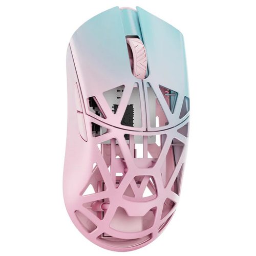 Игровая мышка Wlmouse Beast X Pro Omron Solid Sides (розовый/голубой)