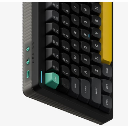 Игровая клавиатура Nuphy Halo75 V2 Basalt Black RGB Lemon Switch