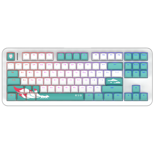 Игровая клавиатура Red Square Alumix TKL Classic Kitsune (RSQ-20051) (белый)