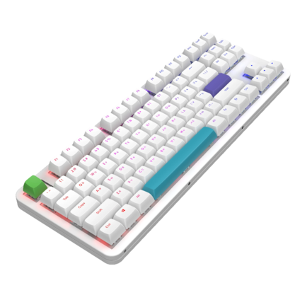 Игровая клавиатура Red Square Alumix TKL Simple [g3ms Amber] (RSQ-20050) (белый)