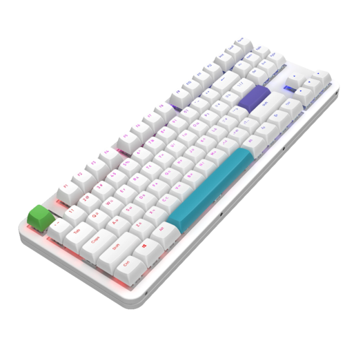 Игровая клавиатура Red Square Alumix TKL Simple [g3ms Amber] (RSQ-20050) (белый)