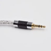 KZ Transparent Silver blue mixed (784 core) upgrade cable (3.5 мм)