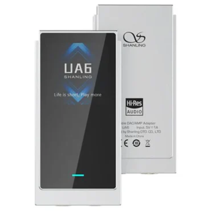 Портативный усилитель и ЦАП Shanling UA6 (серебристый)