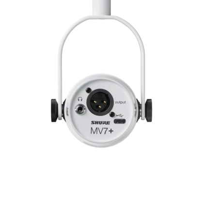 Микрофон Shure MV7+ (белый)