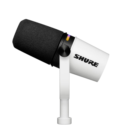 Микрофон Shure MV7+ (белый)