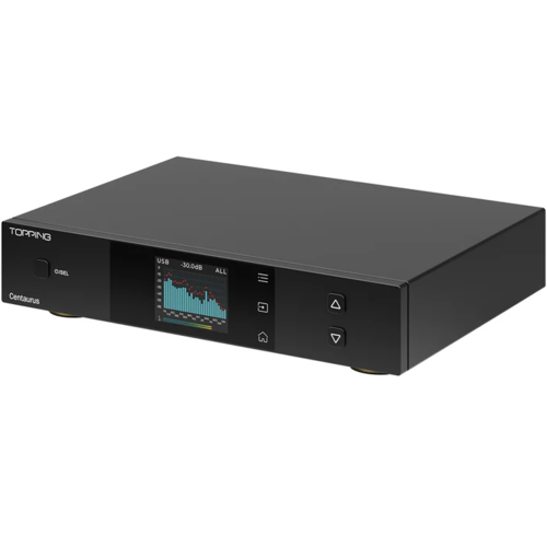 Портативный усилитель и ЦАП Topping Centaurus R2R (черный)