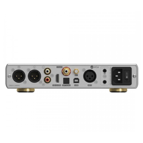 Стационарный усилитель и ЦАП Topping D90III Sabre (серебристый)