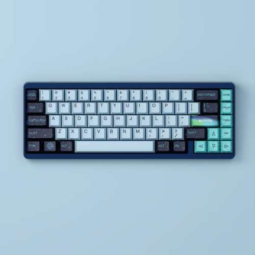 Игровая клавиатура Varmilo muse65 Gateron&Varmilo Magnet Jade Pro switch Aurora