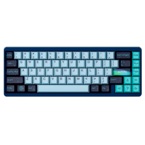 Игровая клавиатура Varmilo muse65 Gateron&Varmilo Magnet Jade Pro switch Aurora
