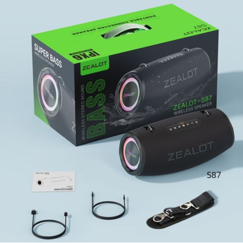 Портативная колонка Zealot S87 (черный)