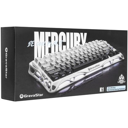 Игровая клавиатура Gravastar Mercury K1 Gradient White