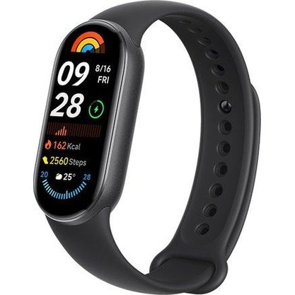 Умные часы (фитнес-браслет) Xiaomi Smart Band 9 (черный)