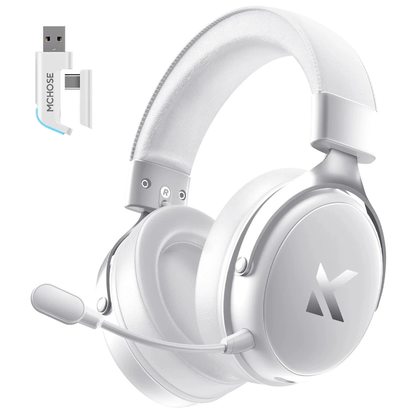 Игровые наушники Mchose V9 Pro Wireless Icy White
