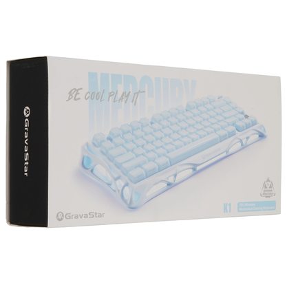 Игровая клавиатура Gravastar Mercury K1 Ice Blue