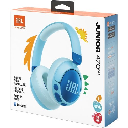 Наушники JBL JR470NC (голубой/синий)