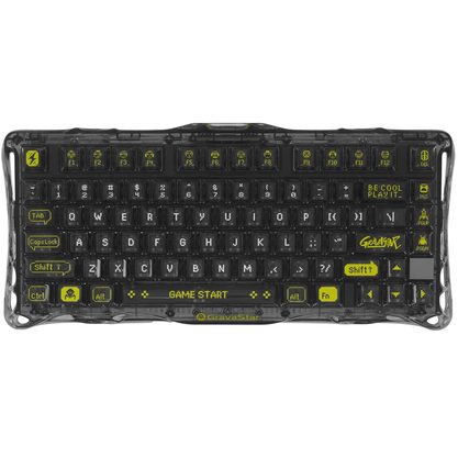 Игровая клавиатура Gravastar Mercury K1 Lite Transparent Black