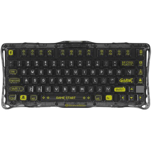 Игровая клавиатура Gravastar Mercury K1 Lite Transparent Black
