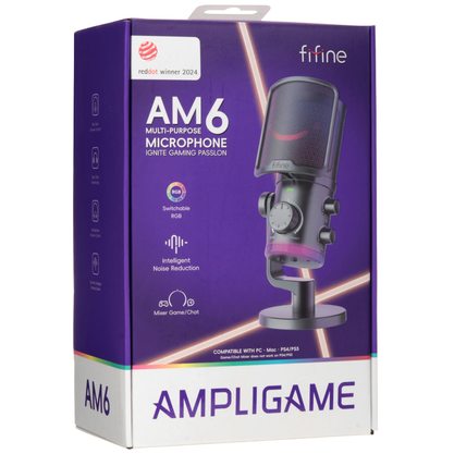 Микрофон FIFINE AM6 (белый)