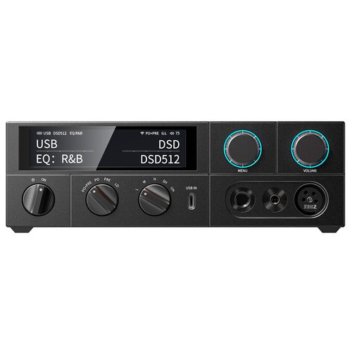 Портативный усилитель и ЦАП FiiO K15 (черный)