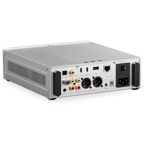 Портативный усилитель и ЦАП FiiO K15 (серебристый)