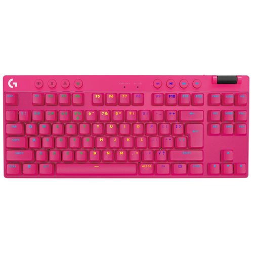 Игровая клавиатура Logitech G Pro X TKL GX Brown Taktile 920-012160 (пурпурный)