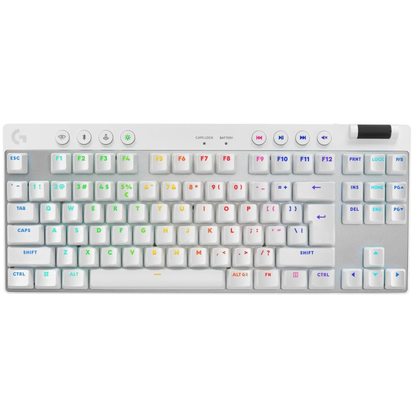 Игровая клавиатура Logitech G Pro X TKL GX Brown Taktile 920-012160 (белый)