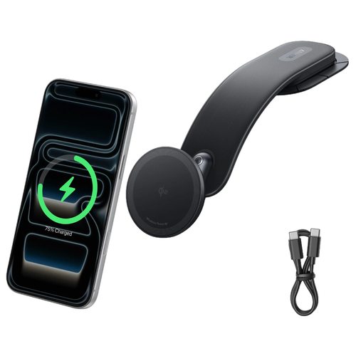 Автомобильное зарядное Anker Nano Wireless Car Charger A2216 (черный)