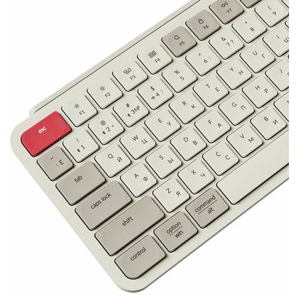 Клавиатура офисная Keychron B1 Pro Retro Red