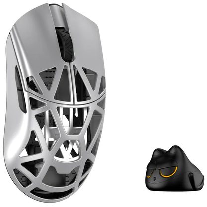 Игровая мышка Wlmouse Beast X Pro TTC Nihil Solid Sides (серебристый)