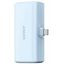 Портативное зарядное устройство (Powerbank) Anker Nano 12W Built-In Lightning A1645 (голубой)