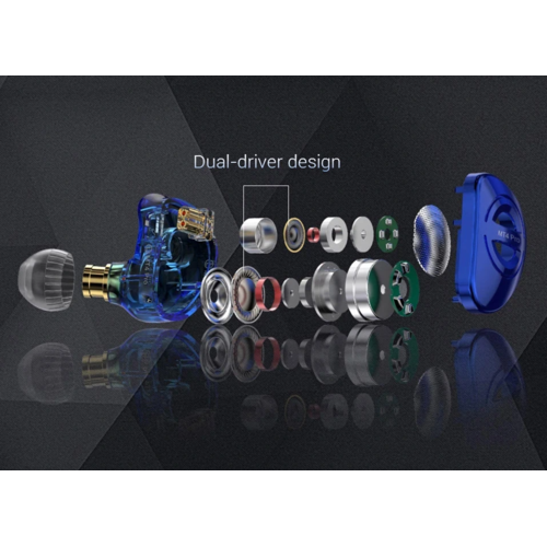 Наушники TRN MT4 Pro с микрофоном (Type-C) (черный)