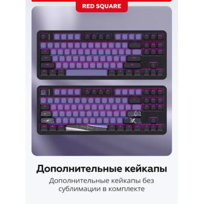 Игровая клавиатура Red Square Alumix TKL Horizon (g3ms Magnetite Ice) (RSQ-20070)