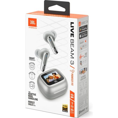 Беспроводные наушники JBL Live Beam 3 (серебристый)