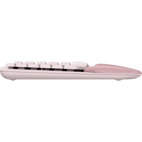 Клавиатура офисная Logitech Wave Keys (розовый)