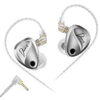 KZ Duonic без микрофона 3.5 мм (серебристый)