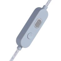 KZ 47-42 Dual Mic Silver Plated Upgrade Cable 3.5 мм