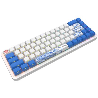 Игровая клавиатура Red Square Alumix 68 Yotei (g3ms Magnetite Ice)