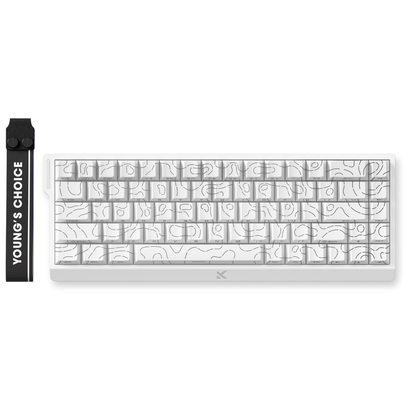 Игровая клавиатура Mchose Ace 68 Hall Effect Magnetic Switch (белый)