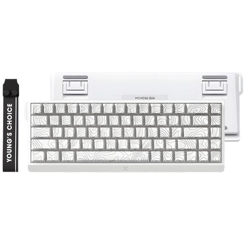 Игровая клавиатура Mchose Ace 68 Hall Effect Magnetic Switch (белый)