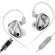 KZ Duonic No Switches с микрофоном USB Type-С (серебристый)