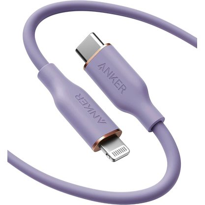 Anker 641 USB-C - Lightning A8662 (фиолетовый)