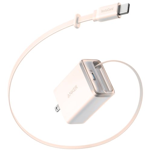 Anker Nano Charger 35W Built-In Retractable USB-C A2339 (золотистый)